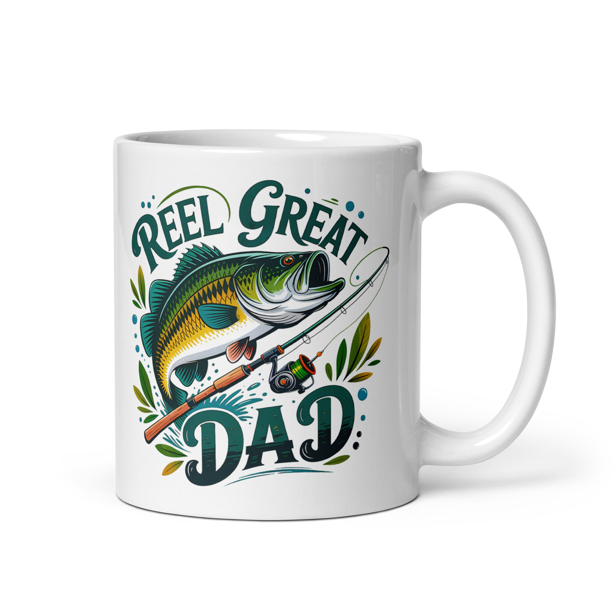 Fishing Dad Mug Reel Great Dad Gift Fathers Day