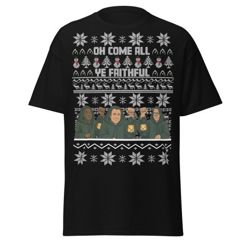 The Celebrity Traitors Christmas T-shirt Black