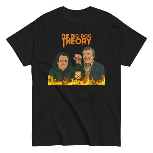 The Big Dog Theory – Celebrity Traitors T-shirt