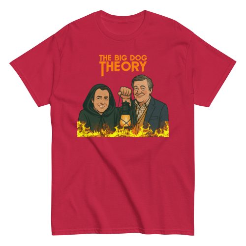 The Big Dog Theory – Celebrity Traitors T-shirt