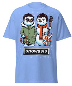 Snowasis T-shirt - Oasis Christmas T-shirt Liam & Noel Gallagher Tshirt