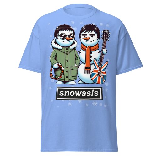 Snowasis T-shirt - Oasis Christmas T-shirt Liam & Noel Gallagher Tshirt