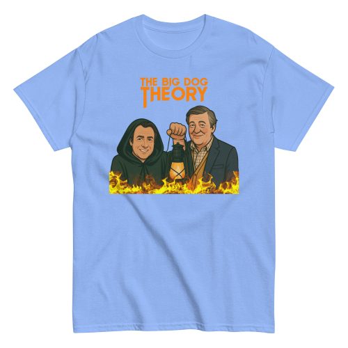 The Big Dog Theory – Celebrity Traitors T-shirt