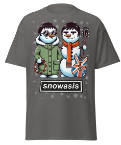 Snowasis T-shirt - Oasis Christmas T-shirt Liam & Noel Gallagher Tshirt