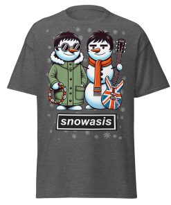 Snowasis T-shirt - Oasis Christmas T-shirt Liam & Noel Gallagher Tshirt