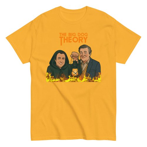 The Big Dog Theory – Celebrity Traitors T-shirt