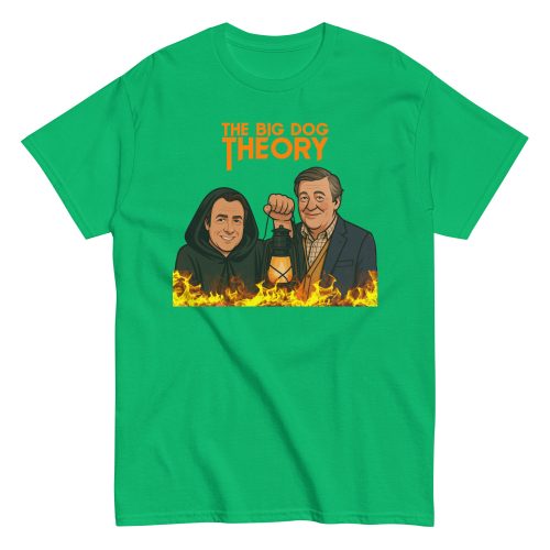 The Big Dog Theory – Celebrity Traitors T-shirt