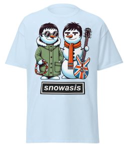 Snowasis T-shirt - Oasis Christmas T-shirt Liam & Noel Gallagher Tshirt