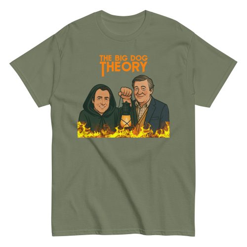 The Big Dog Theory – Celebrity Traitors T-shirt