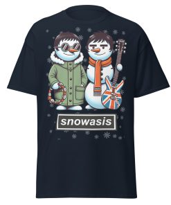 Snowasis T-shirt - Oasis Christmas T-shirt Liam & Noel Gallagher Tshirt