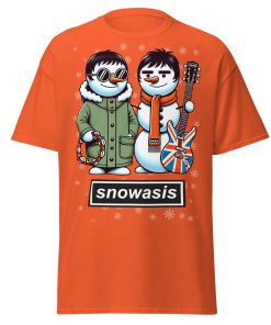 Snowasis T-shirt - Oasis Christmas T-shirt Liam & Noel Gallagher Tshirt