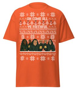 The Celebrity Traitors Christmas T-shirt Orange