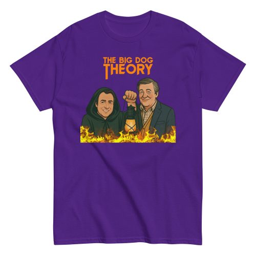 The Big Dog Theory – Celebrity Traitors T-shirt