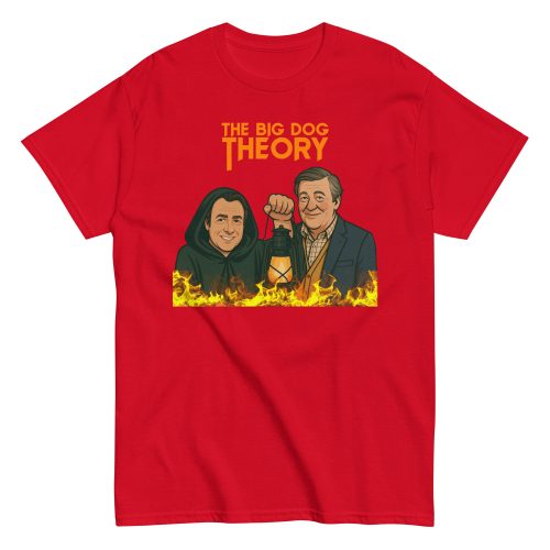 The Big Dog Theory – Celebrity Traitors T-shirt