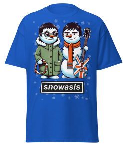Snowasis T-shirt - Oasis Christmas T-shirt Liam & Noel Gallagher Tshirt