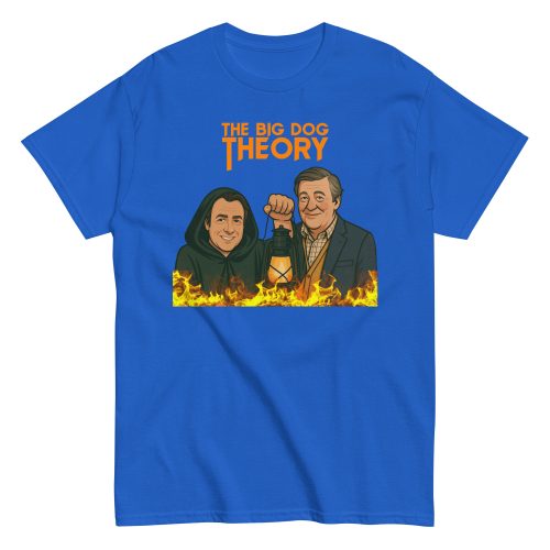 The Big Dog Theory – Celebrity Traitors T-shirt