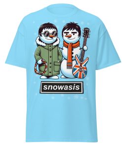 Snowasis T-shirt - Oasis Christmas T-shirt Liam & Noel Gallagher Tshirt