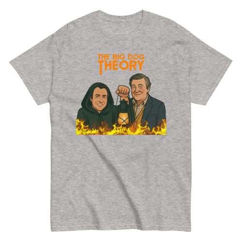 The Big Dog Theory – Celebrity Traitors T-shirt