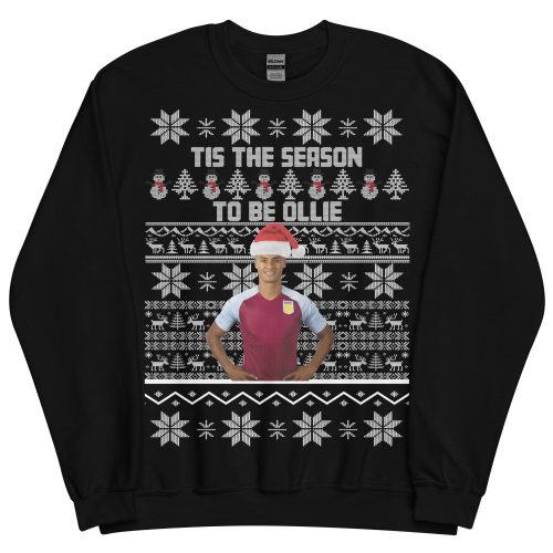Ollie Watkins Christmas Jumper Tis The Season To Be Ollie