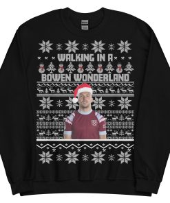 Jarrod Bowen Christmas Jumper Walking In A Bowen Wonderland