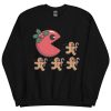 Pac Man Gingerbread Man Christmas Jumper