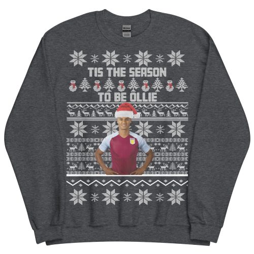 Ollie Watkins Christmas Jumper Tis The Season To Be Ollie