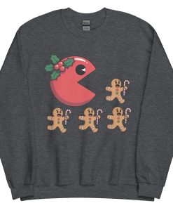 Pac Man Gingerbread Man Christmas Jumper