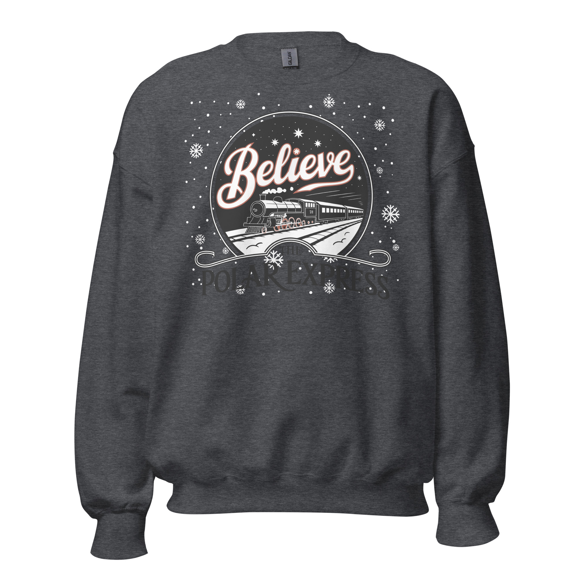 Believe The Polar Express Christmas Jumper
