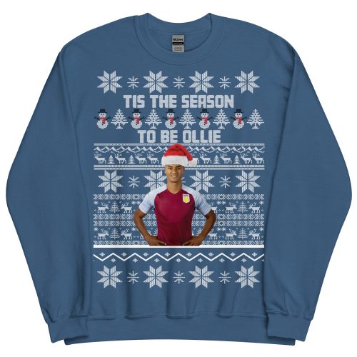 Ollie Watkins Christmas Jumper Tis The Season To Be Ollie