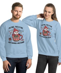 Having A Meltdown Funny Christmas Jumper