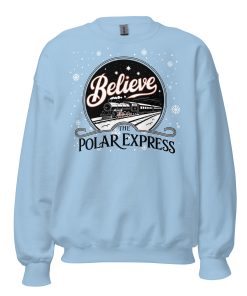 Believe The Polar Express Christmas Jumper