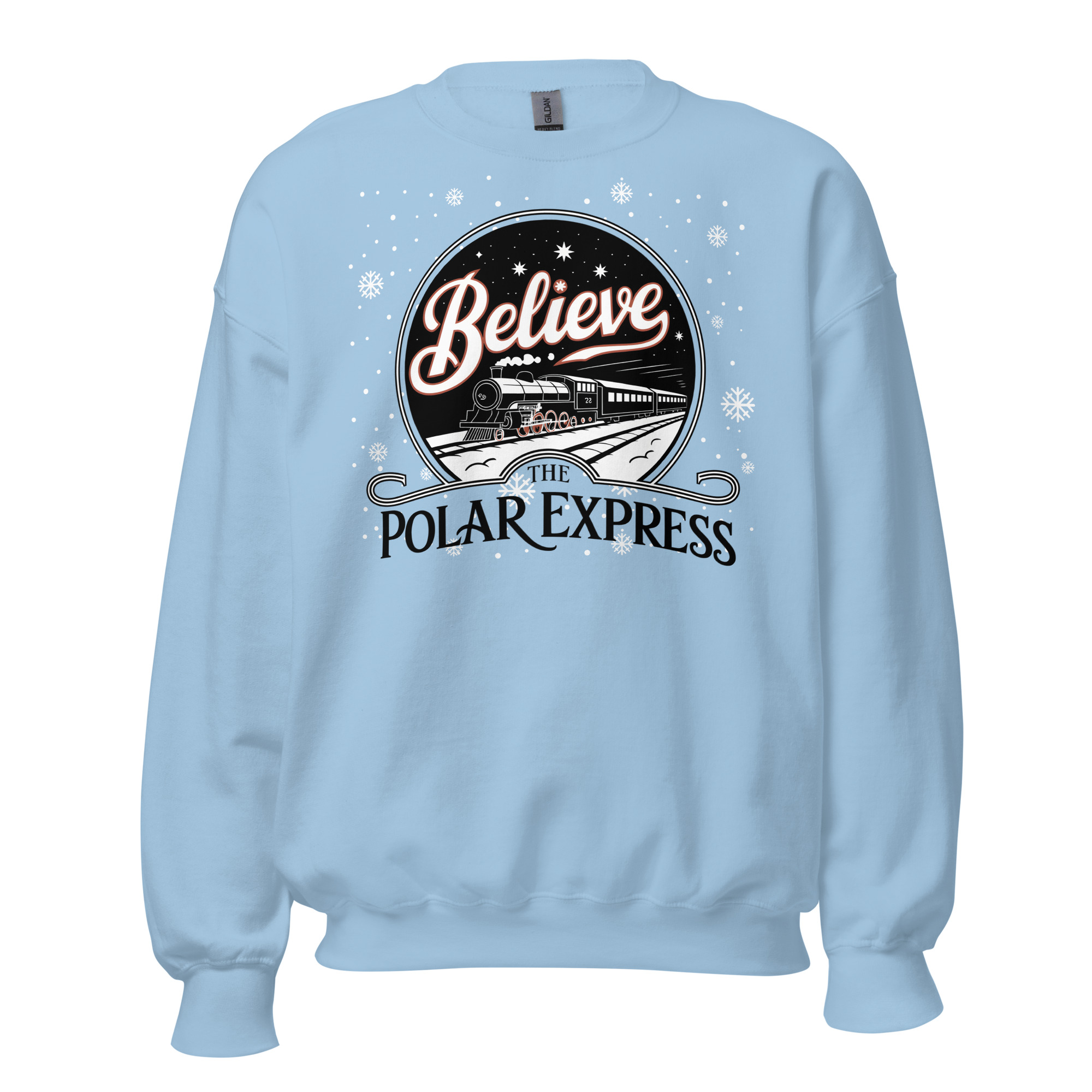 Believe The Polar Express Christmas Jumper