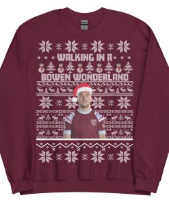 Jarrod Bowen Christmas Jumper Walking In A Bowen Wonderland