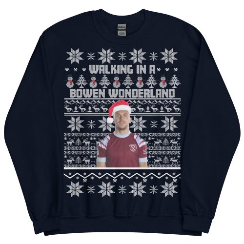 Jarrod Bowen Christmas Jumper Walking In A Bowen Wonderland