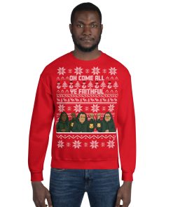 The Traitors Christmas Jumper Oh Come All Ye Faithful