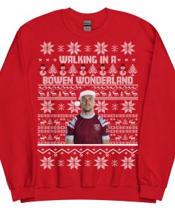 Jarrod Bowen Christmas Jumper Walking In A Bowen Wonderland