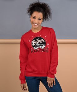 Believe The Polar Express Christmas Jumper