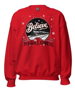 Believe The Polar Express Christmas Jumper