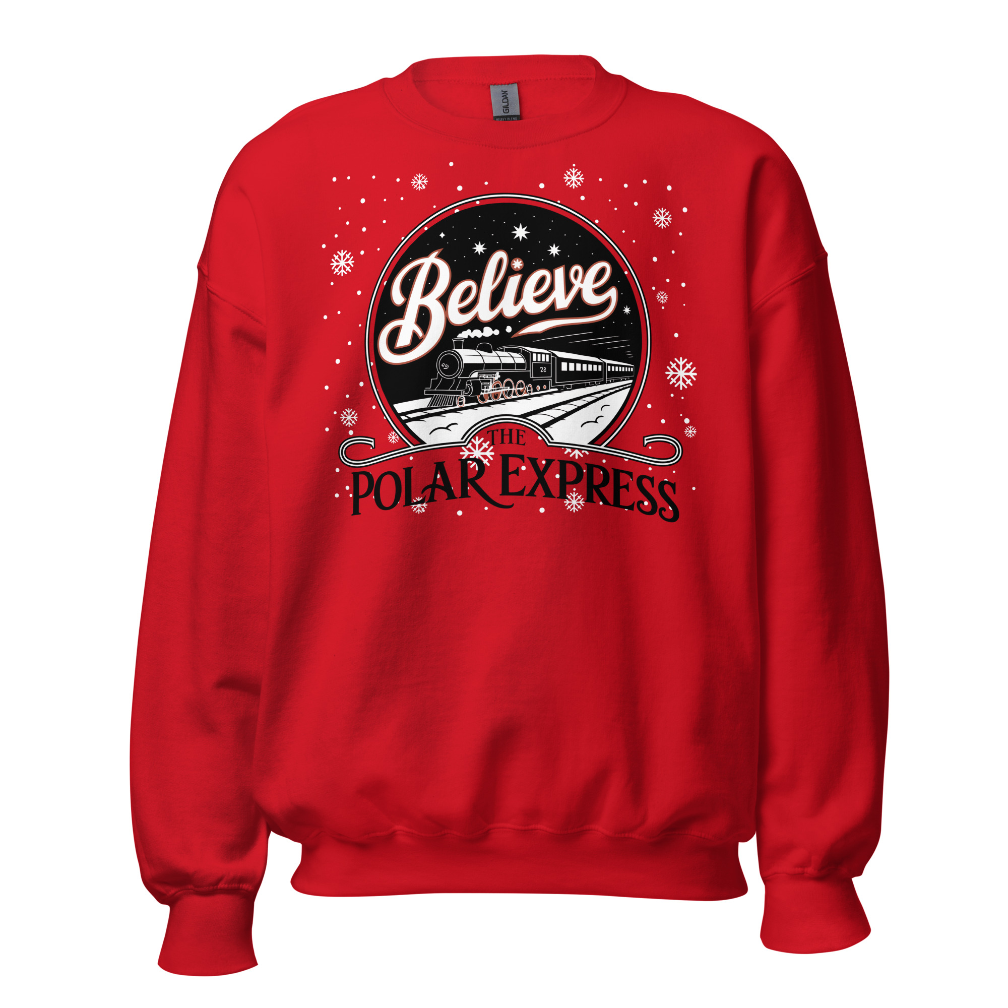 Believe The Polar Express Christmas Jumper