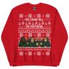 The Traitors Christmas Jumper Oh Come All Ye Faithful - Red