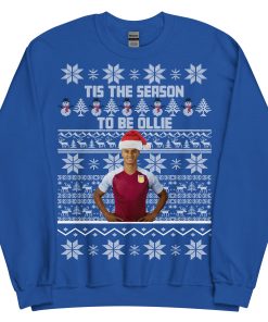 Ollie Watkins Christmas Jumper Tis The Season To Be Ollie
