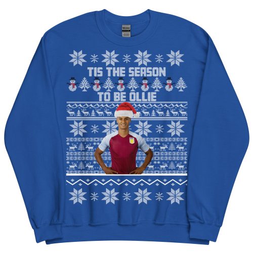 Ollie Watkins Christmas Jumper Tis The Season To Be Ollie