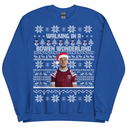 Jarrod Bowen Christmas Jumper Walking In A Bowen Wonderland