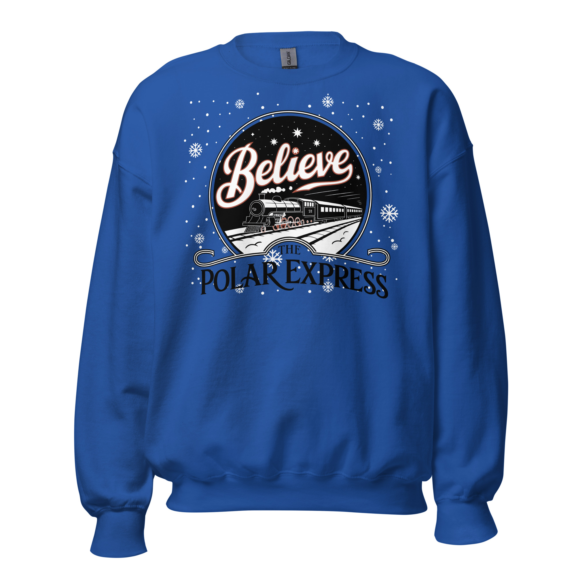 Believe The Polar Express Christmas Jumper