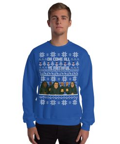 The Traitors Christmas Jumper Oh Come All Ye Faithful
