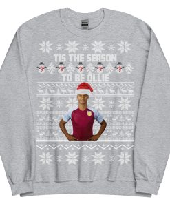 Ollie Watkins Christmas Jumper Tis The Season To Be Ollie