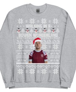 Jarrod Bowen Christmas Jumper Walking In A Bowen Wonderland
