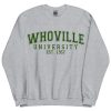 Whoville University Est 1957 Christmas Jumper Grinch Sweatshirt