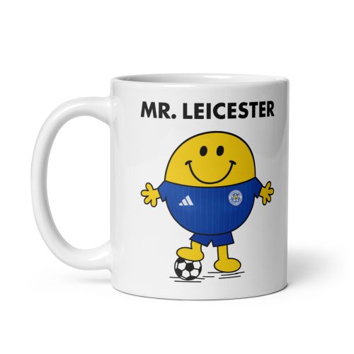 Mr. Leicester Mug Mr. Men Style Mug For Leicester City Fans