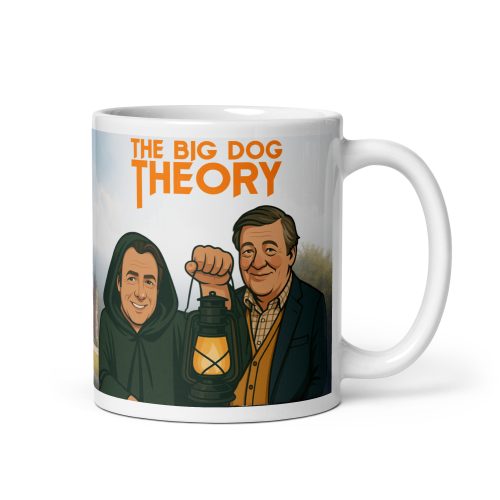 The Big Dog Theory – Celebrity Traitors Mug